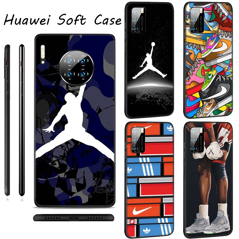Ốp Điện Thoại Silicon Mềm Hình Air Jordan 23 Nike Lu3 Cho Huawei Nova 5t 5 5i 4 3i 3 2i Lite