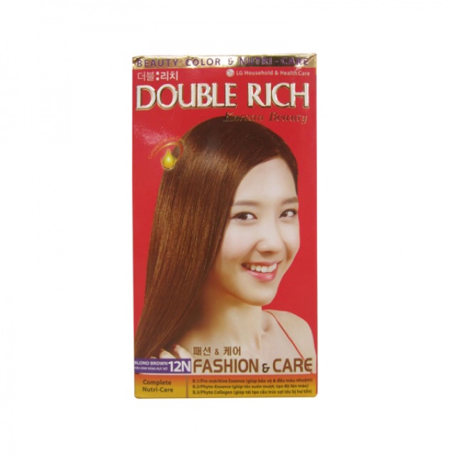 Thuốc nhuộm tóc double rich 60g các màu