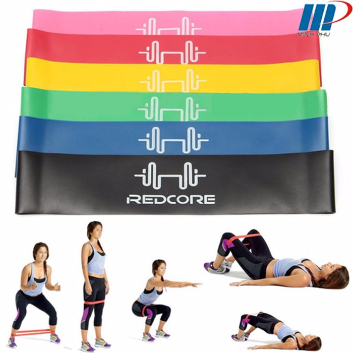 Dây kháng lực tập mông chân