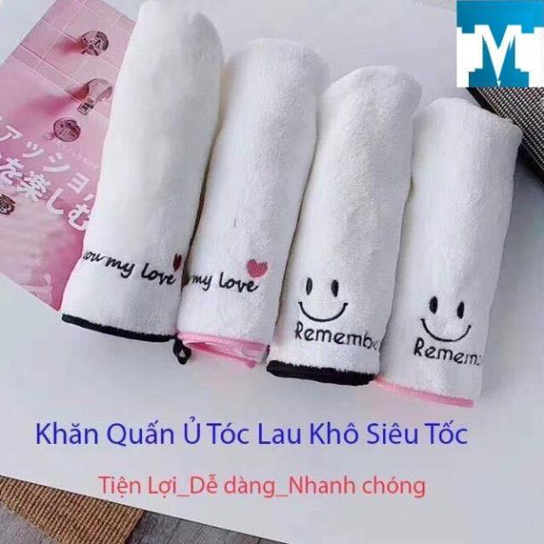 Khăn Quấn Tóc Nhanh Khô Thần Thánh