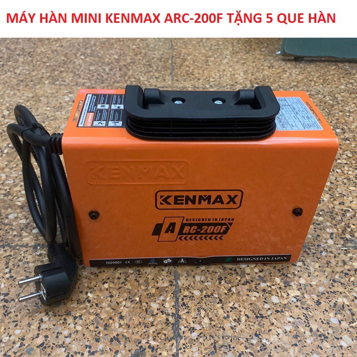 Máy Hàn Điện Tử Mini inverter KENMAX ARC-200F Và KENMAX ARC-200N Đầy Đủ Phụ Kiện Tặng 5 Que Hàn 2020