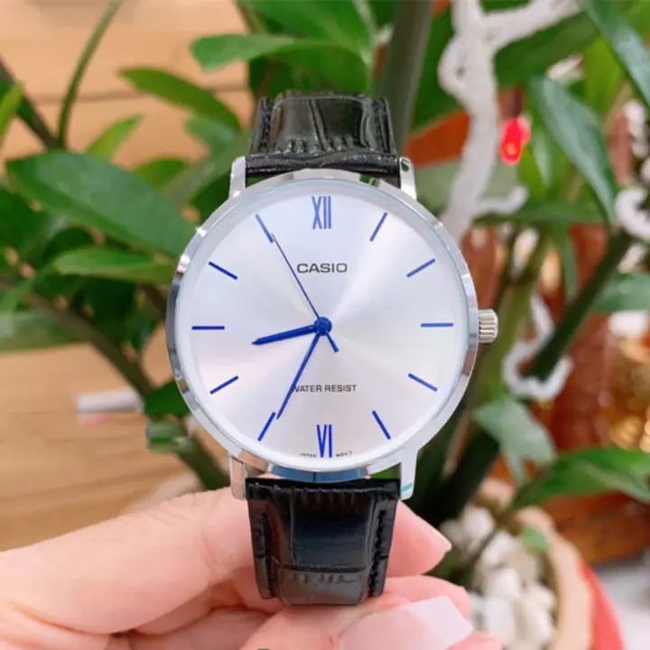 Đồng Hồ Nam Casio MTP-VT01L-7B1UDF Dây Da Đen - Nền Mặt Màu Trắng
