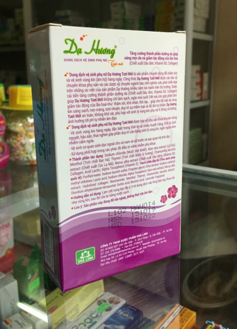 Dung dịch vệ sinh Dạ hương