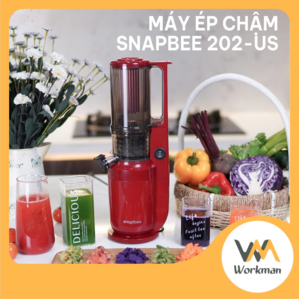 Máy Ép Trái Cây - Máy Ép Chậm Snapbee 202-US - HÀNG CHÍNH HÃNG