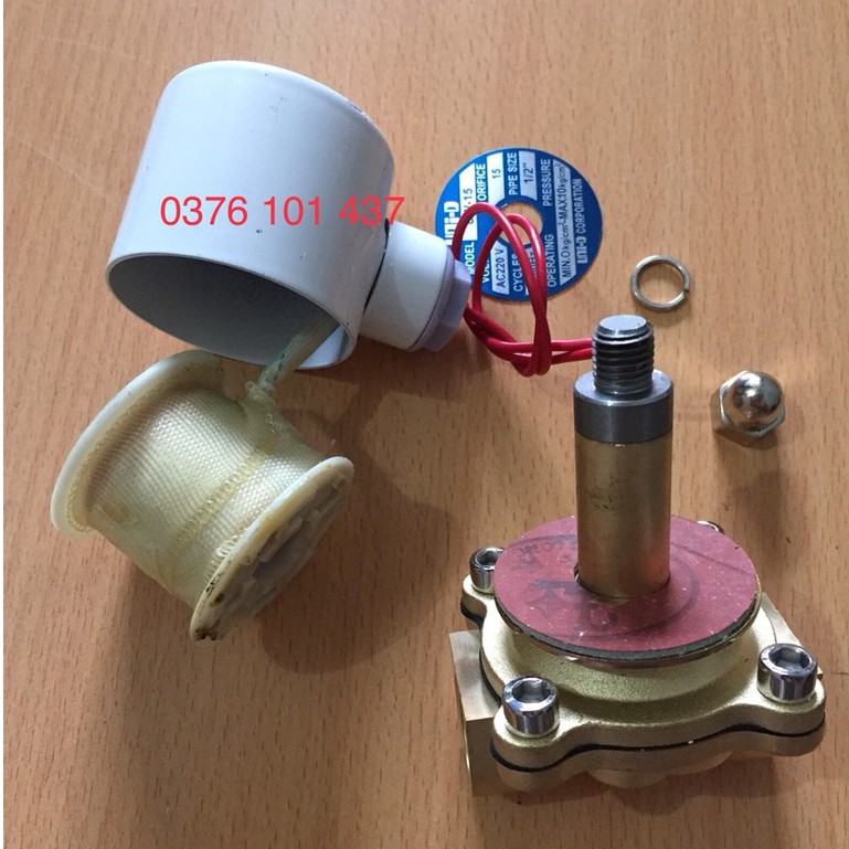 VAN ĐIỆN TỪ ĐÓNG MỞ NƯỚC TỰ ĐỘNG UW15 , VAN ĐIỆN TỪ NƯỚC, VAN ĐÓNG MỞ NƯỚC, VAN UNID, VAN UW