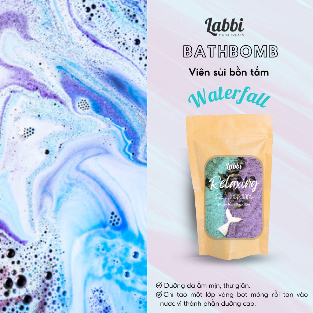 𝐖𝐀𝐓𝐄𝐑𝐅𝐀𝐋𝐋 [Labbi] Relaxing Bath Salt / Muối thư giãn dưỡng da