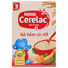 Bột ăn dặm Cho Bé Nestle Cerelac đủ vị 200g
