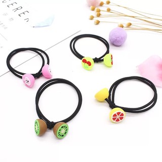Dây buộc tóc hình hoa quả doremon
