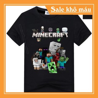 Áo phông MIne Craft - Roblox-Mini World - Áo Hero Team đẹp giá rẻ nhất