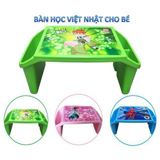 Bàn Học Nhựa Việt Nhật Cho Bé Có Ngăn Để Bút viết – nhiều màu cho bé lựa chọn - Size Nhỏ