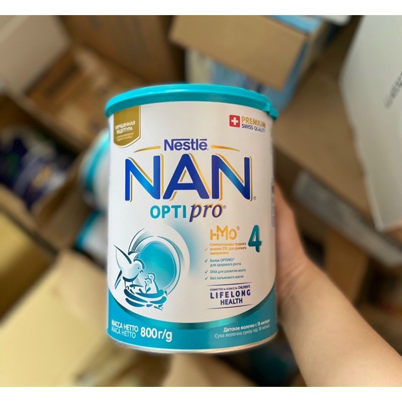 Sữa Nan Nga HMO MỚI đủ số 1,2,3,4 800g Date update mới nhất