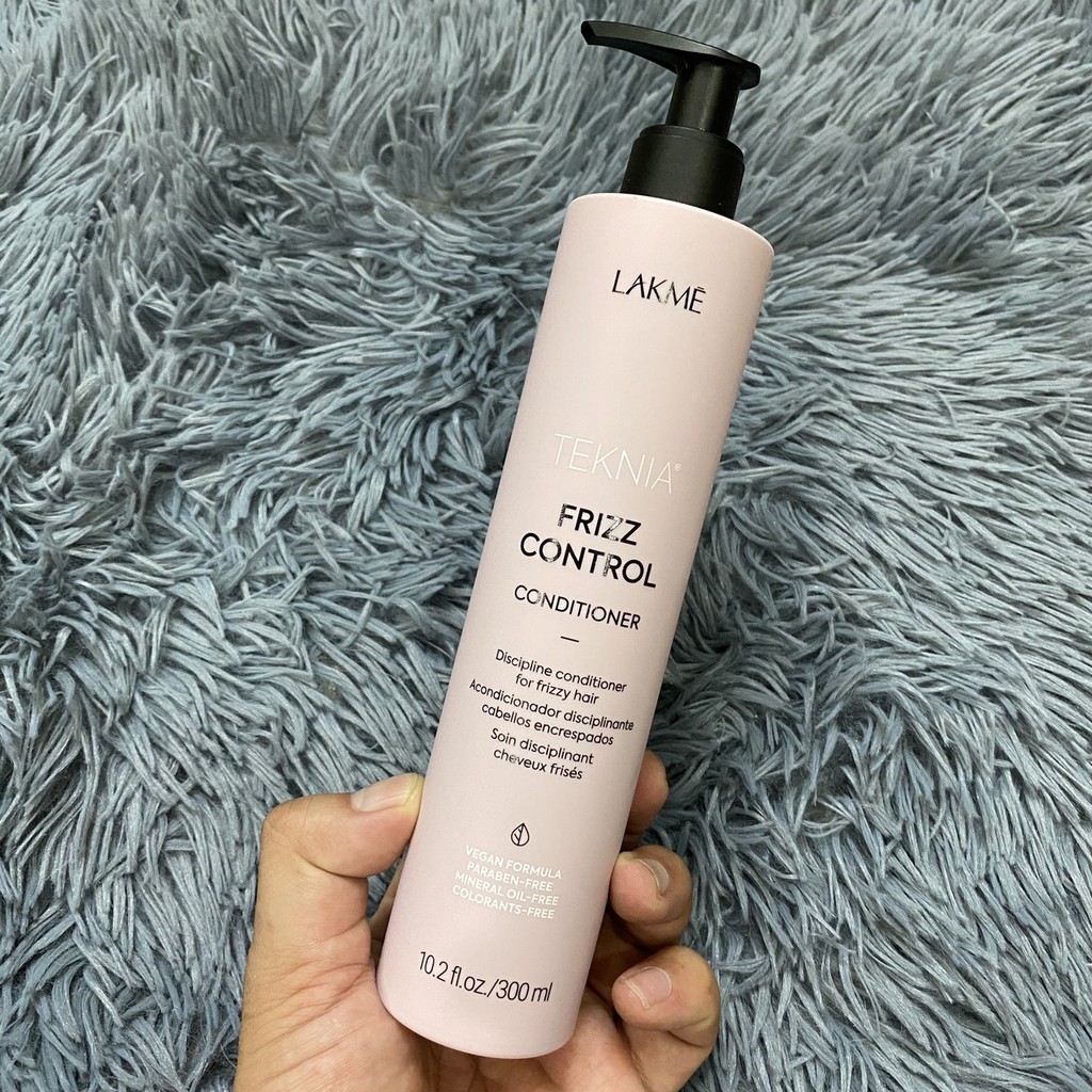 ✅ Hàng_Chính_Hãng_100%✅Kem xả khô FRIZZ Control Conditioner Lakme chống rối cho tóc thẳng và xoăn 300ml