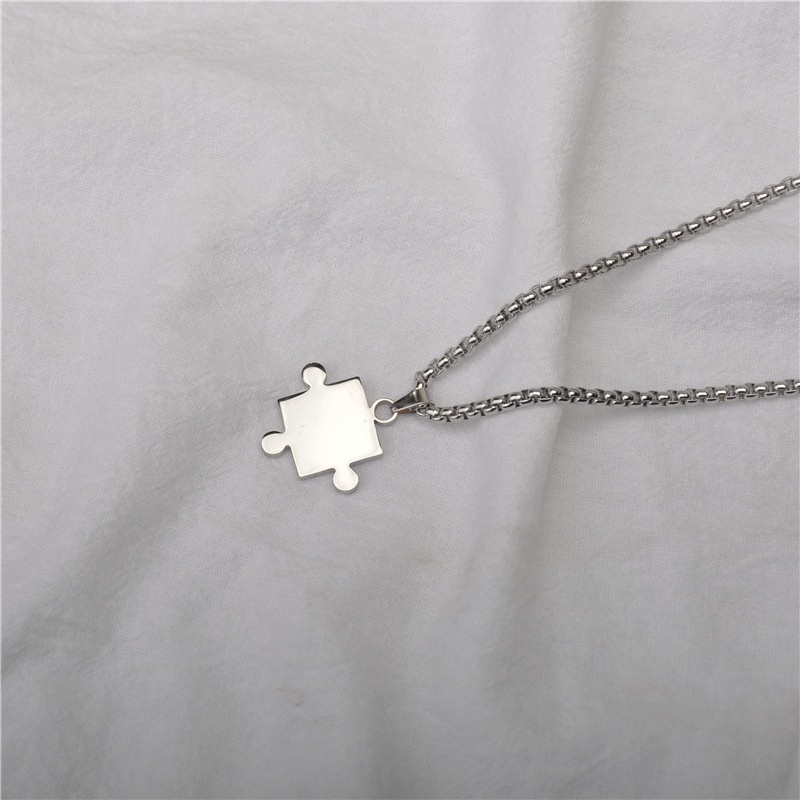 Vòng cổ Thép Titan Thiết Kế Đơn Giản Phong Cách Hip-hop Cho Nam Và Nữ