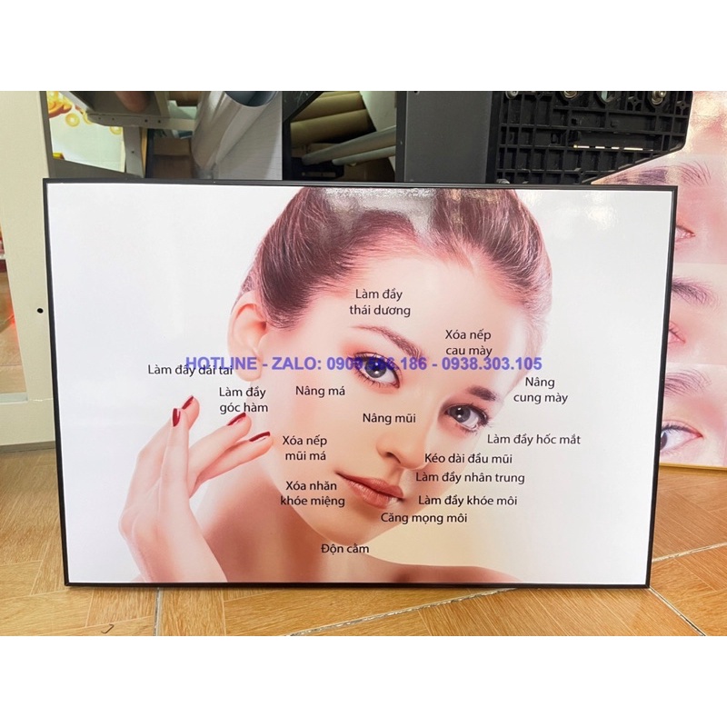 TRANH TIÊM FILLER - BOTOX SANG TRỌNG HIỆN ĐẠI CHO SPA THẨM MỸ VIỆN