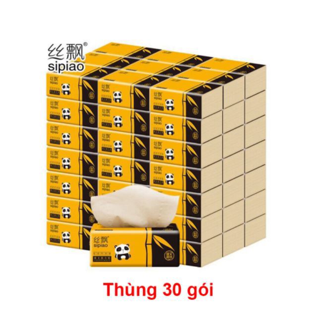 Thùng giấy ăn than tre 30 gói