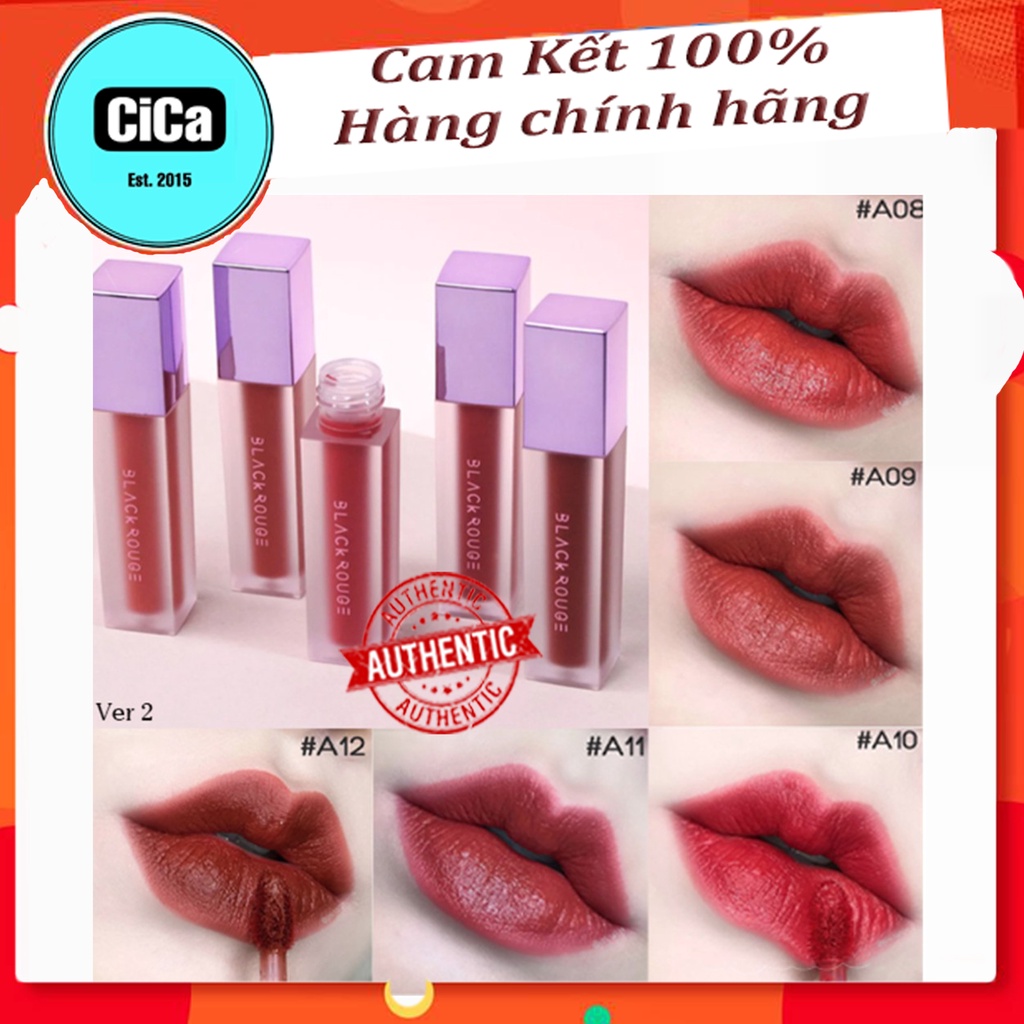 [Chính Hãng] Son Black Rouge Air Fit Velvet Tint Ver 2 A08-A09-A10-A11-A12