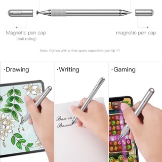 Bút cảm ứng điện dung 2in1 BASEUS Golden Cudgel Capactive Stylus Pen