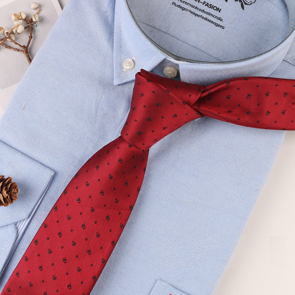 Cravat Nam cỡ trung 7cm cao cấp nhiều mẫu lựa chọn, cà vạt chú rể, Cavat dự tiệc, Calavat công sở CV-7152