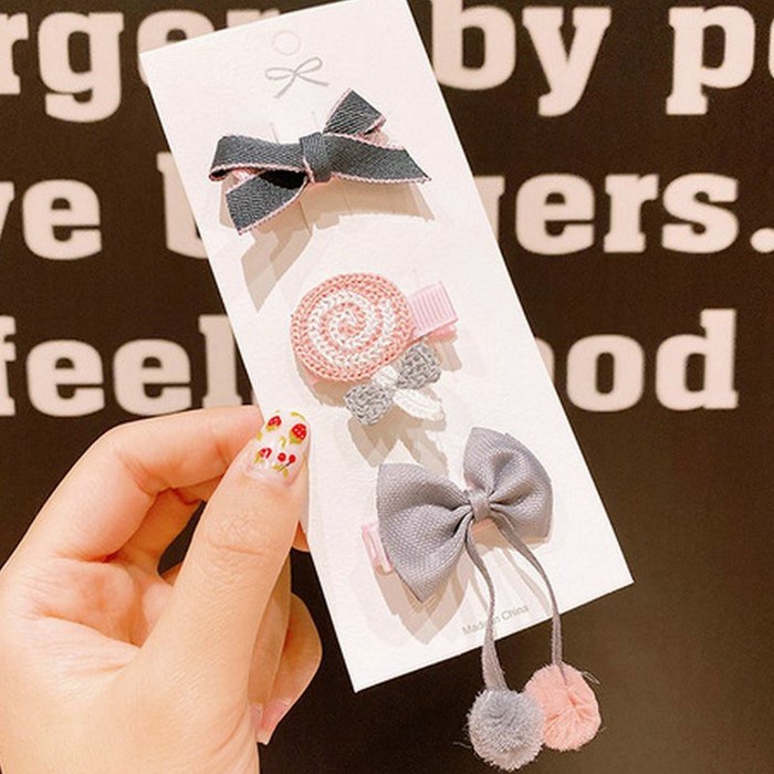 Set Kẹp Tóc Hàn Quốc Cute Sang Chảnh cho bé gái