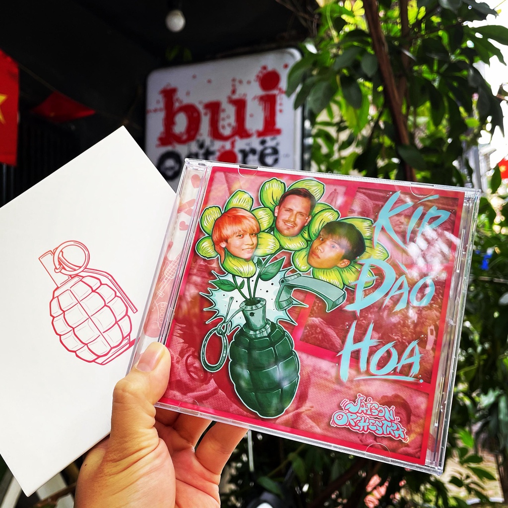 Album Kíp đào hoa - Jaigon Orchestra - Sài Gòn - Bụi rock 888
