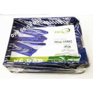 Kệ Hồ Sơ Nhựa 3 Tầng Lắp Ráp [ Xukiva 182-3 ]