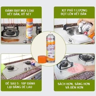 CHAI XỊT TẨY BẾP ĐA NĂNG KITCHEN CLEANER