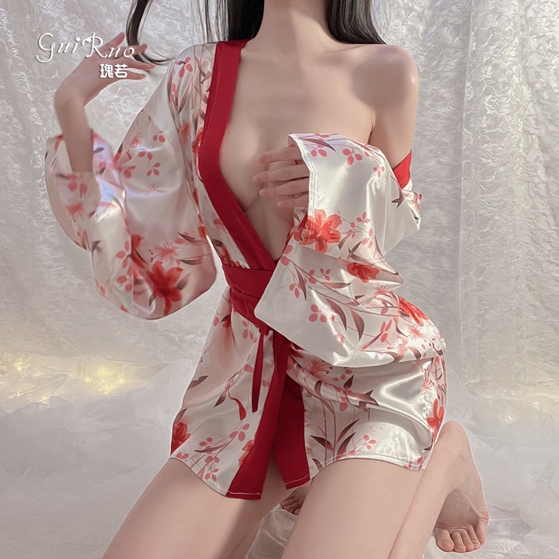 Kimono phong cách Nhật bản Cám Dỗ MS1567 [CWEAR.SEXY_ĐỒ NGỦ & NỘI Y CAO CẤP]