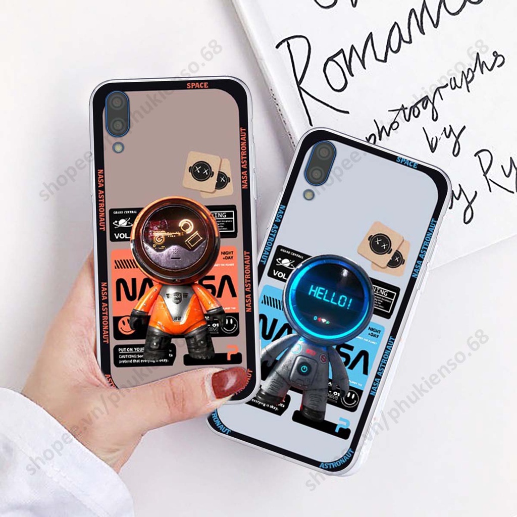 Ốp lưng Vsmart Star hình người máy, robot nasa đáng yêu dễ thương