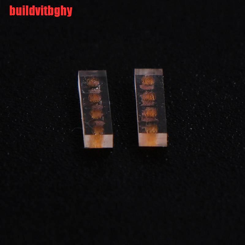 {buildvitbghy}2x Original genuine joystick rubber contact button repair part for PSP 2000 Slim IHL