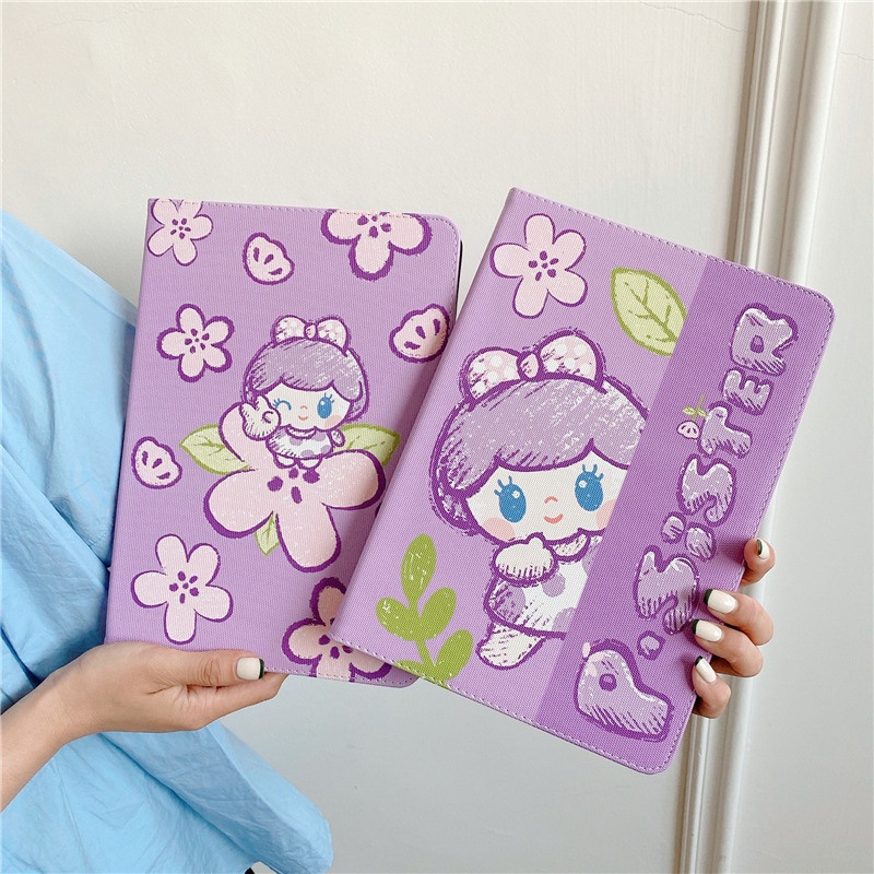 Ốp Máy Tính Bảng Da PU Có Giá Đỡ Cho iPad Mini /Air 1 2/Pro 9.7/4th 5th 6th 2017 2018/7th 8th 9th Gen 2019 2020 2021