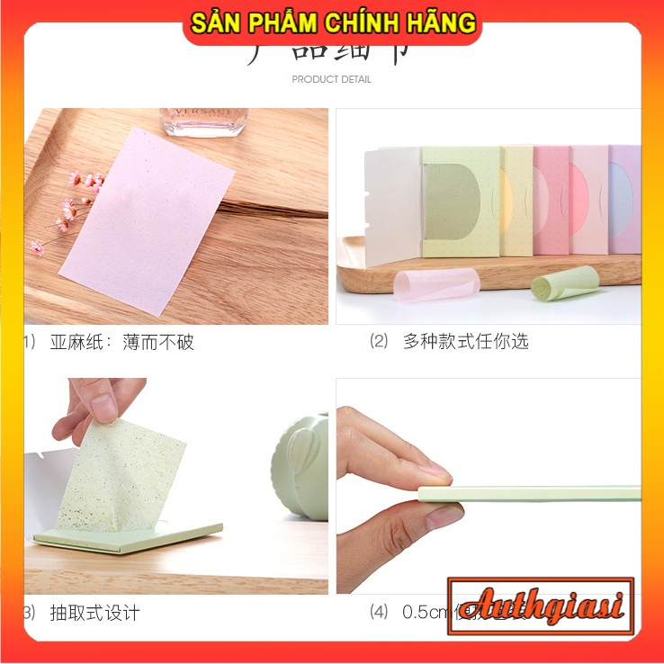 Giấy thấm dầu Maycreate 100 tờ [BÁN SIÊU CHẠY] cứu tinh của da nhờn, nhiều dầu | WebRaoVat - webraovat.net.vn