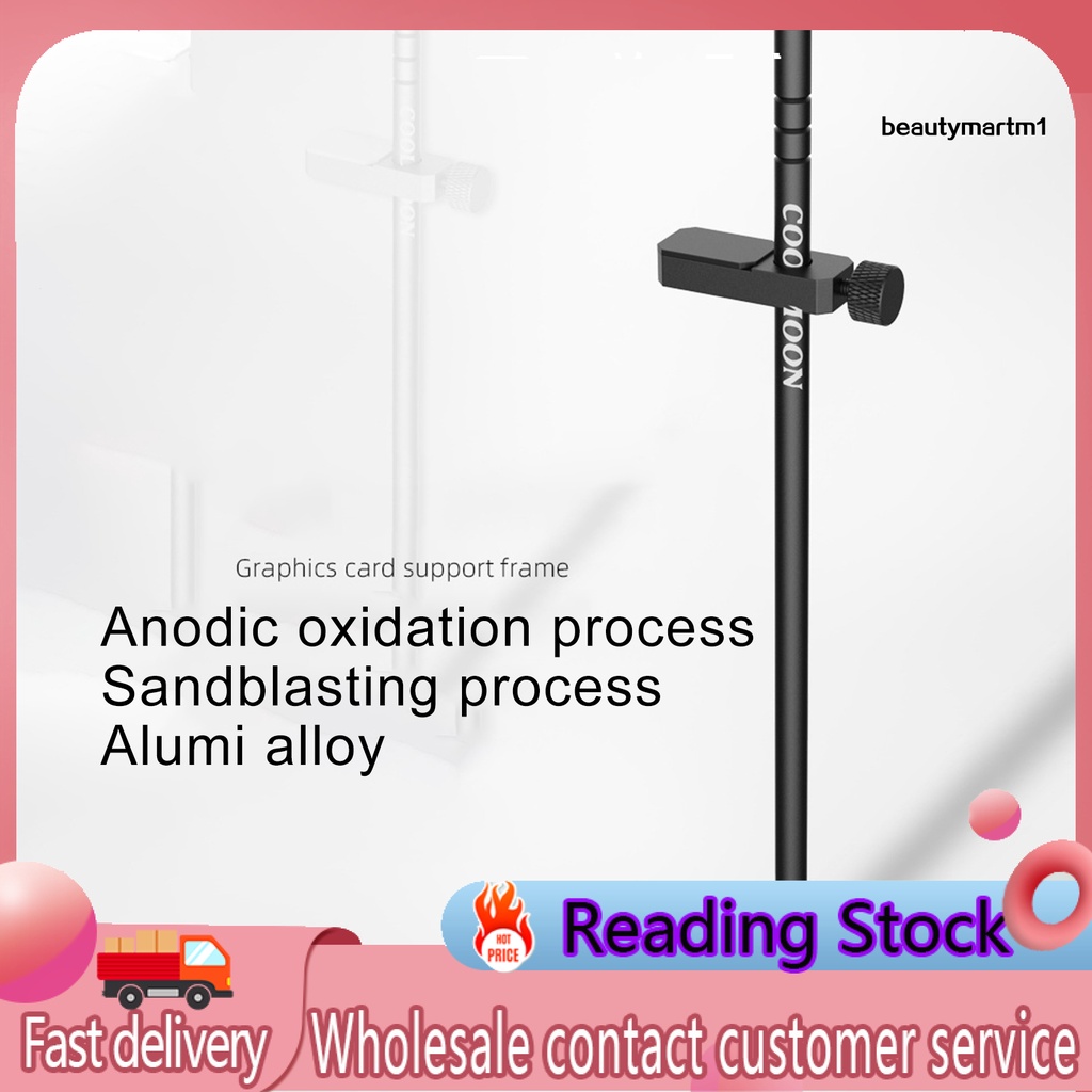 1 Bộ Giá Đỡ Card Đồ Họa Coolmoon Vt192 Bằng Hợp Kim Nhôm Có Thể Điều Chỉnh Cho Máy Tính