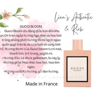 GUCCI BLOOM - Nước Hoa Authentic Eau De Parfum