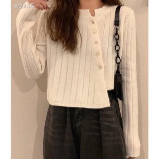 ❀Áo Khoác Sweater Dệt Kim Mỏng Tay Dài Thời Trang Mùa Thu 2020