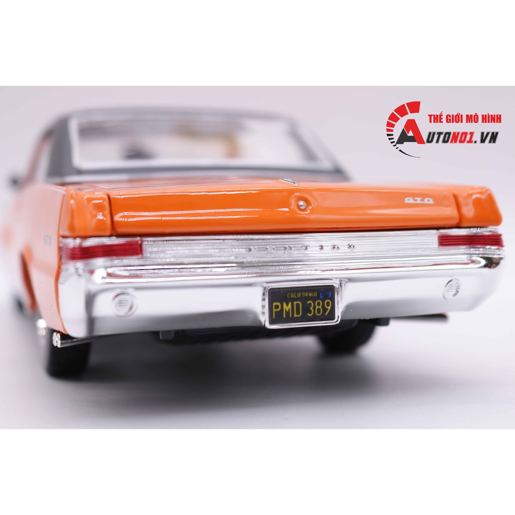 MÔ HÌNH XE PONTIAC GTO HURST EDITION ORANGE 1:18 MAISTO 2918