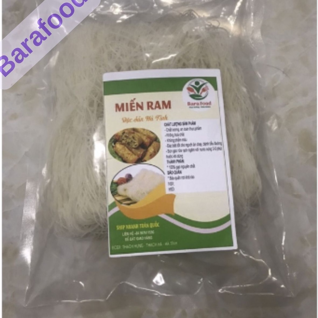 MIến Ram Hà Tĩnh Loại 1 làm từ gạo nguyên chất rất tốt cho sức khỏe trong lượng 250g-1 ký