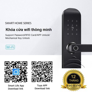 Khóa cửa vân tay thông minh  (TUYA SMART)