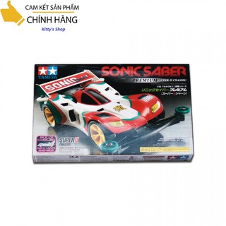 Xe đồ chơi tự lắp ráp có động cơ chạy pin Sonic Saber Prem hãng Tamiya Nhật Bản