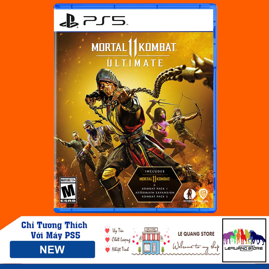 Đĩa Game PS5: Mortal Kombat 11 Ultimate