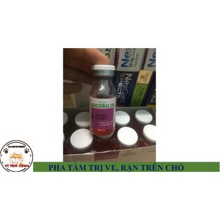 Lọ pha tắm ECOTRAZ 250 10ML cho chó