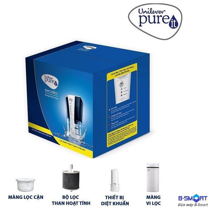 Bộ lọc thay thế unilever Pureit Excella 9 lít