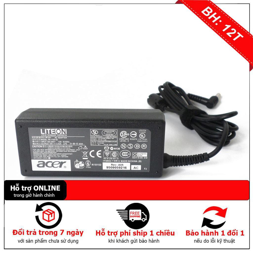 Sạc laptop Aspire 3650 3660 3670 3680 3810 3820 4220 4310 4315 4320 4520 4551 4730 4710 4720 4730Z 4810 4920 5000 5030