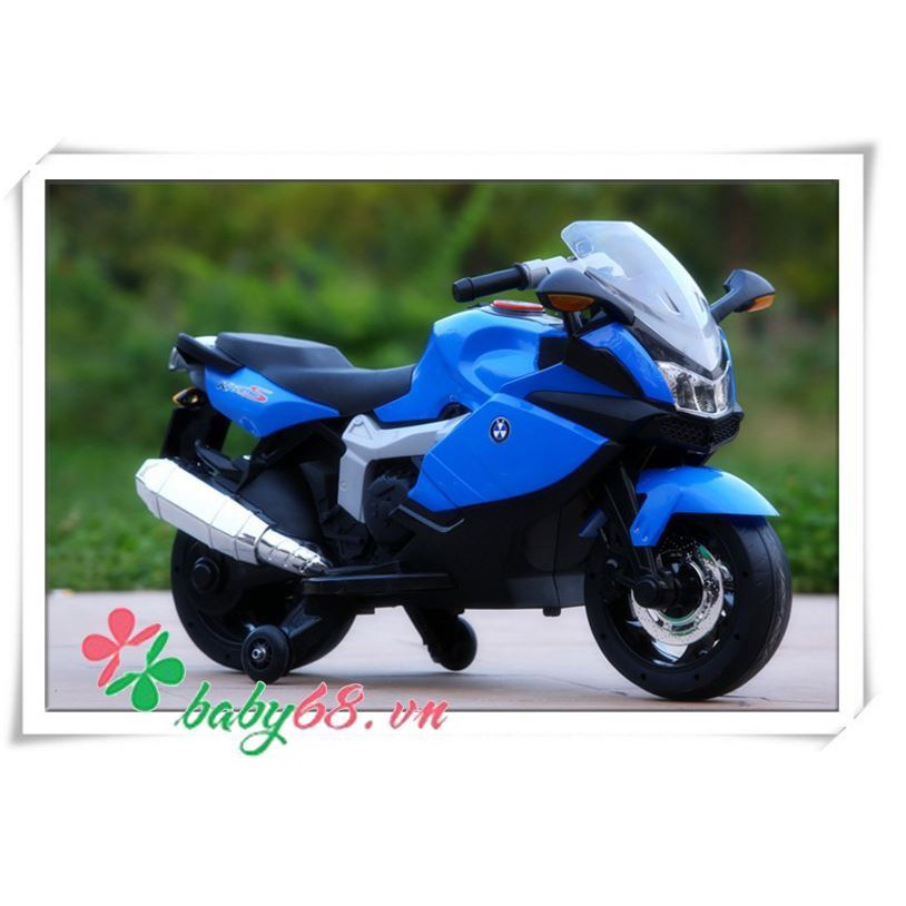 Xe máy điện cao cấp BMW K1300S phân khối lớn cho bé BR 3156