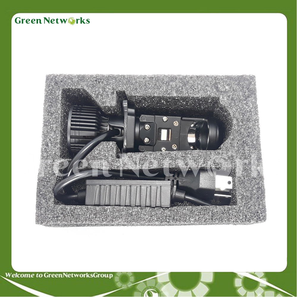 Đèn pha led L6k quạt bi cầu gắn xe máy GreenNetworks
