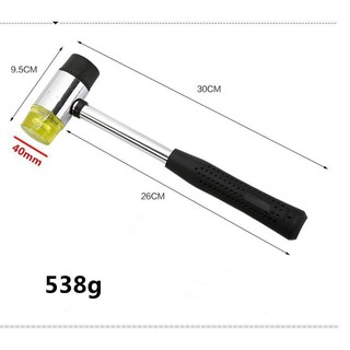Búa cao su 2 đầu chất lượng cao 538g