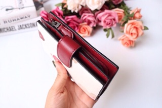 ví cầm tay nữ mini toàn bộ da thật