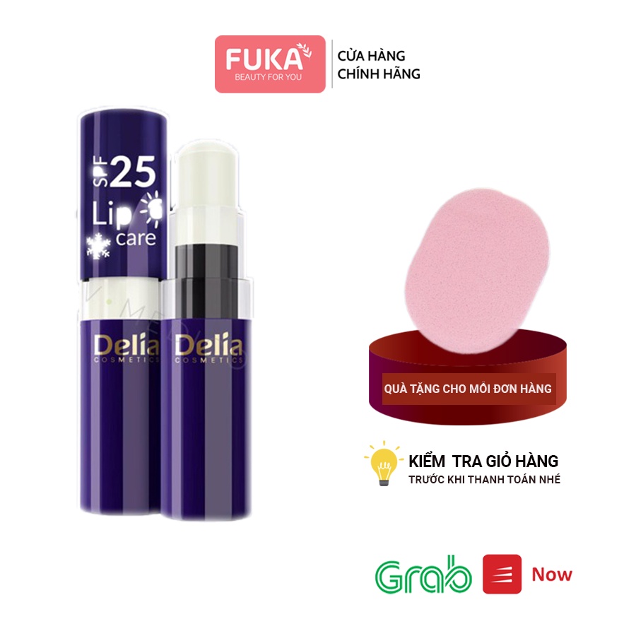 Son dưỡng môi DELIA - Dưỡng môi chống nắng SPF 25+ làm mịn dưỡng ẩm môi cao cấp