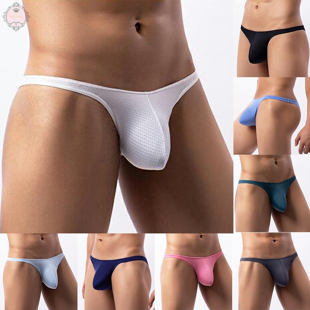 Men Sexy Briefs Breathable Underwear Underpants Bulge Pouch Shorts Panties