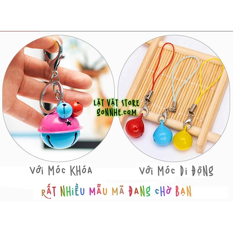 [FREESHIP TỪ 50K] [Chuông Sắt - Màu Pastel] Lục lạc, chuông sắt màu Pastel ngẫu nhiên - Trang trí, handmade, thú cưng