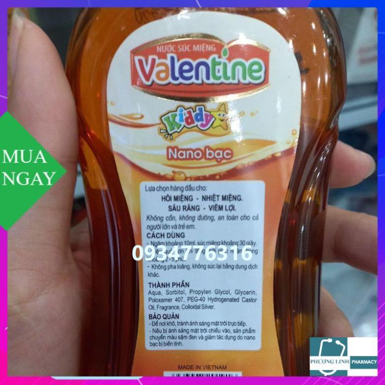 xúc miệng valentine kiddy